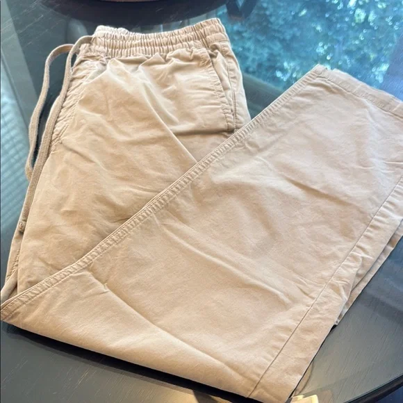 Vans Tan Chino Pants with Elastic Waist - Picture 2 of 2